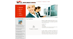 Desktop Screenshot of adityafacilityservices.com